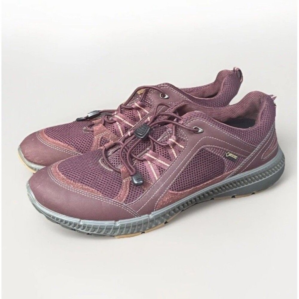 ECCO Terracruise II‎ Goretex Hiking Trail Running Shoes l 11W Burgundy